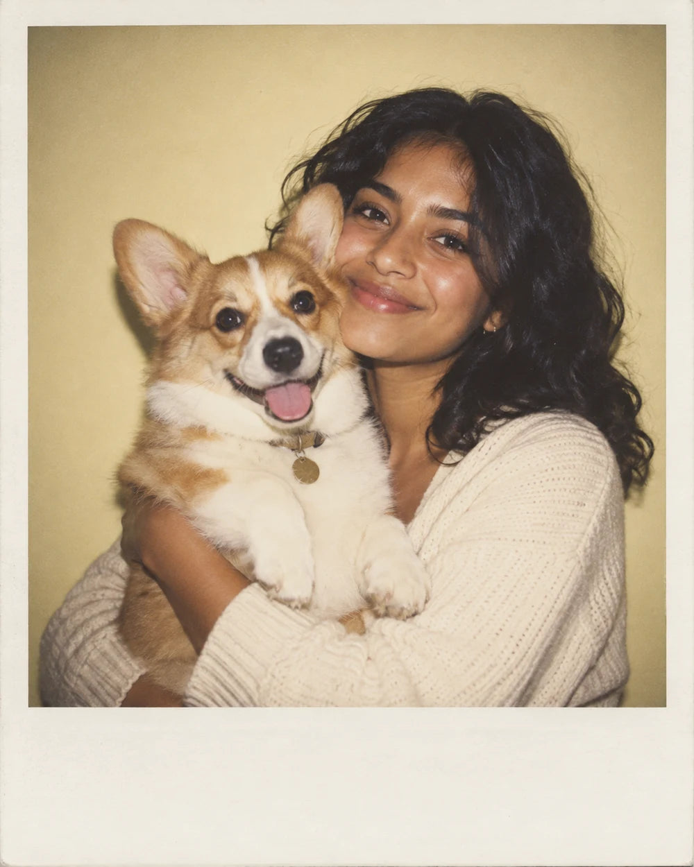 Polaroid Moments portrait style example