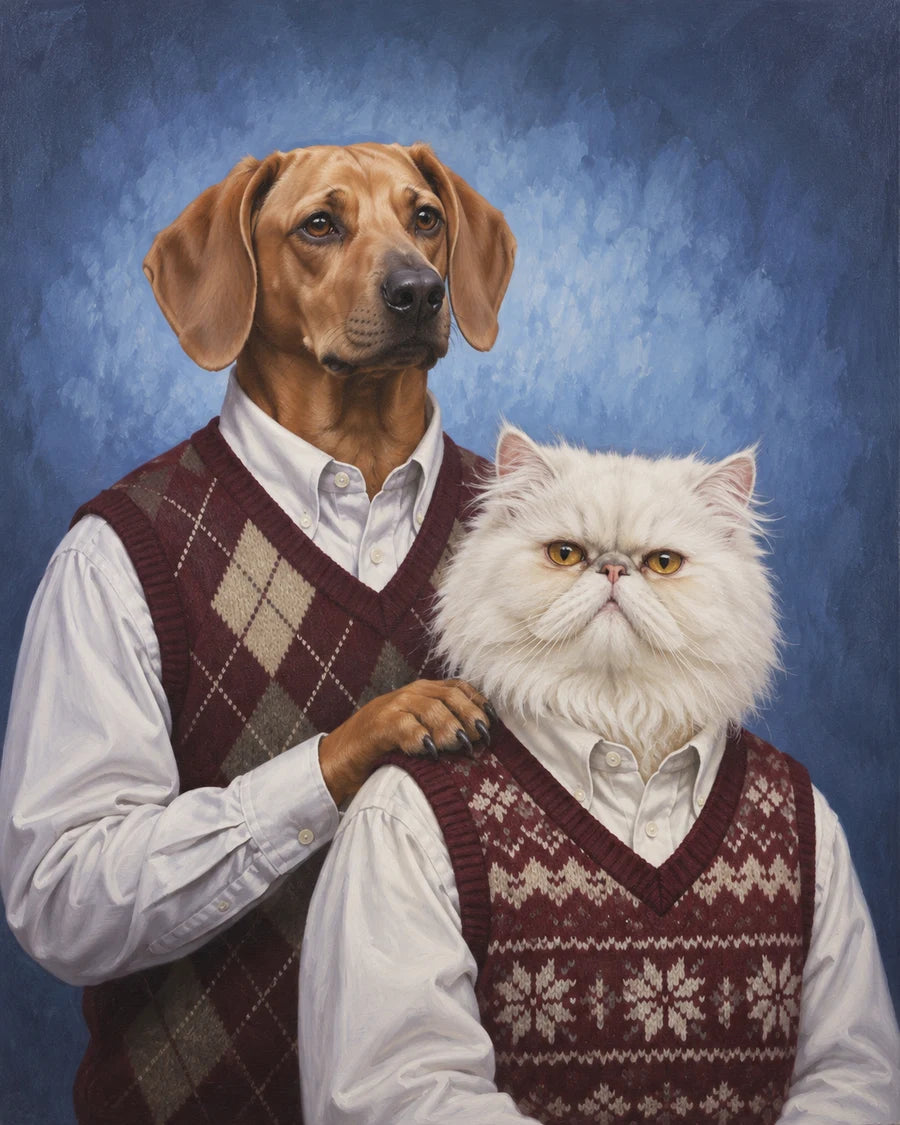 The Awkward Portrait portrait style example