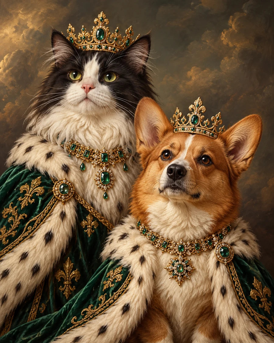 Crown & Glory portrait style example