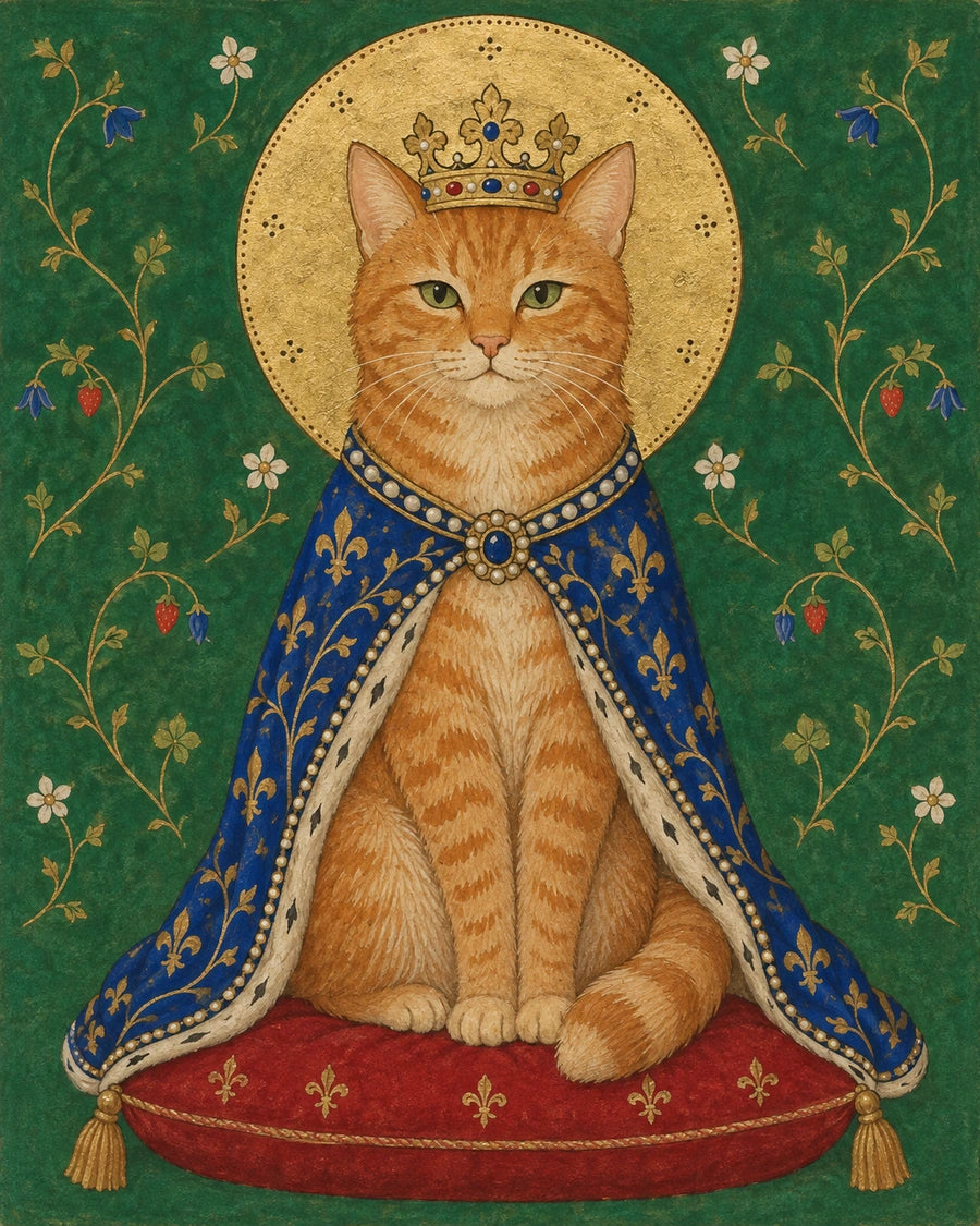 The Gilded Court portrait style example