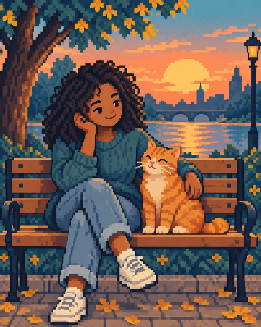 Pixel Pals portrait style example
